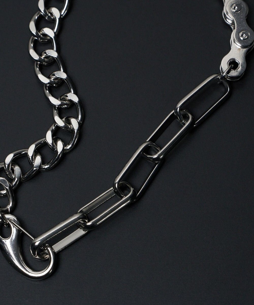 WEGO Mミックスチェーンネックレス 