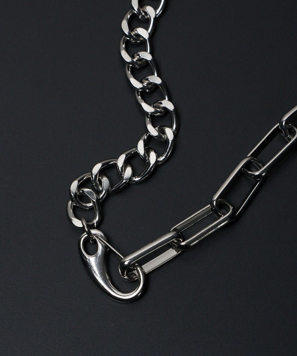 WEGO Mミックスチェーンネックレス 