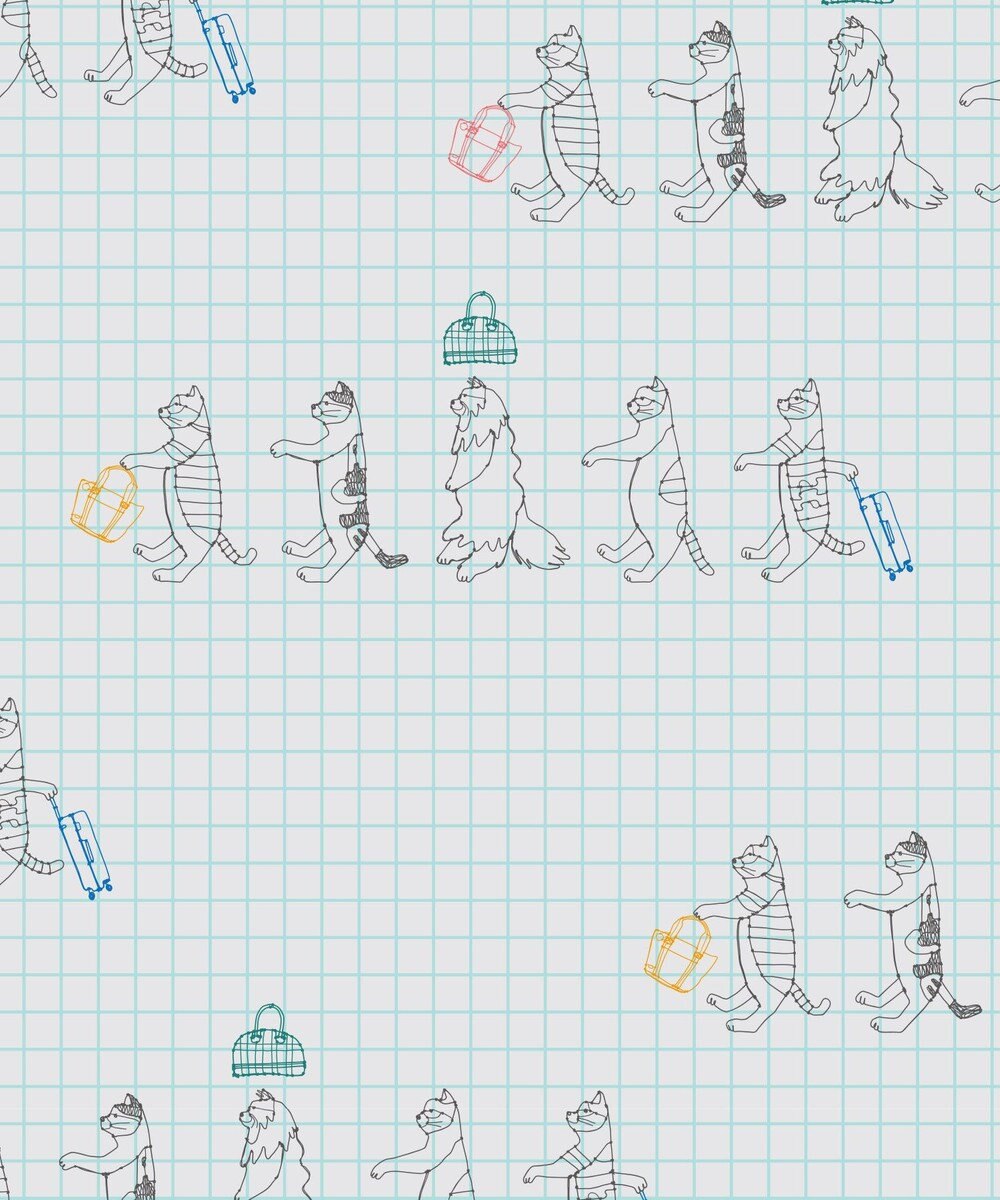 ACE BAGS & LUGGAGE 【折り畳み】 HAyU × ace. マルシェバッグ エコバッグ 猫柄 23L 17871 