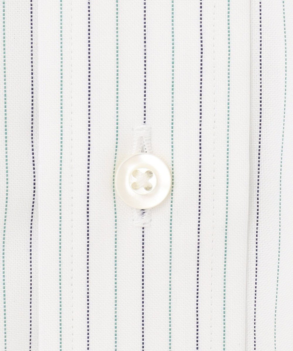 J.PRESS MEN 【EXTRA COMFORT / 形態安定・ストレッチ・抗菌防臭・速乾】ピンオックス オルタネートストライプ 半袖シャツ/B.D. 