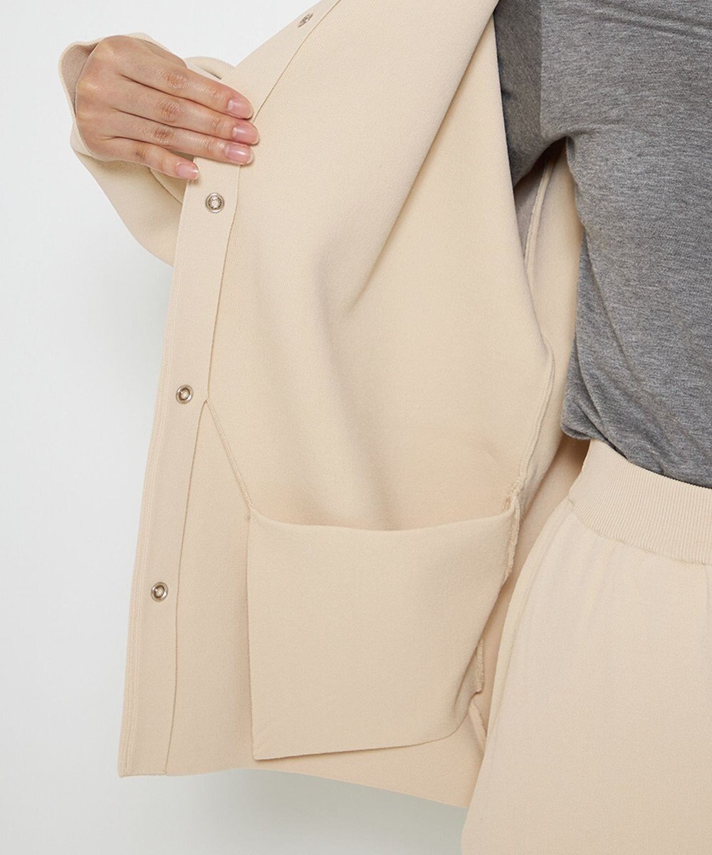 uncrave 【洗える】スムースニット カーディガン（uncrave WHITE） 