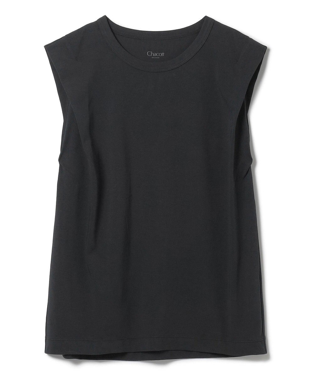 Chacott HandsomeCotton ノースリーブTシャツ 