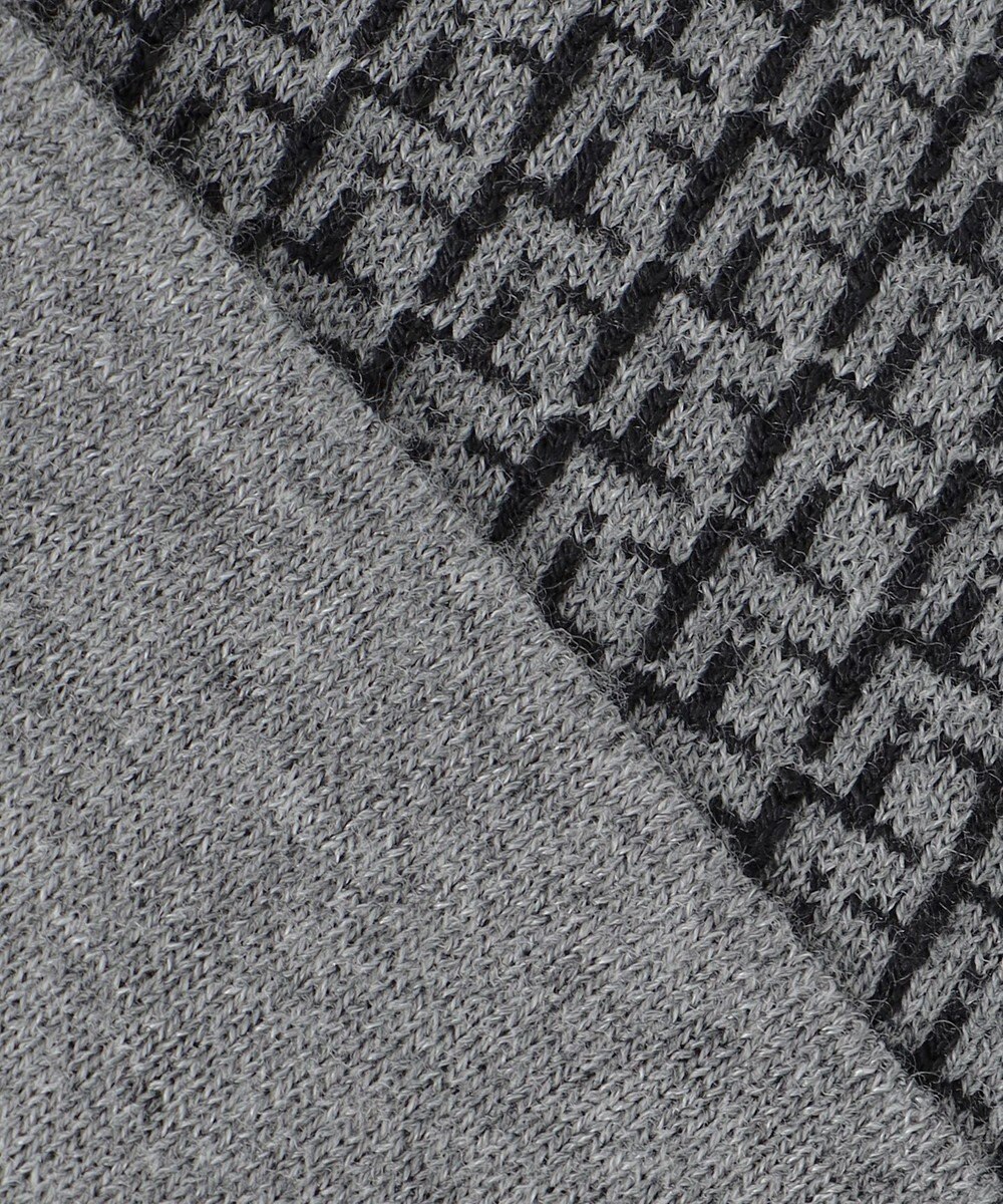 自由区 L 【洗える】リバーシブルニット セットアップ(カーディガン×タイトスカート) 