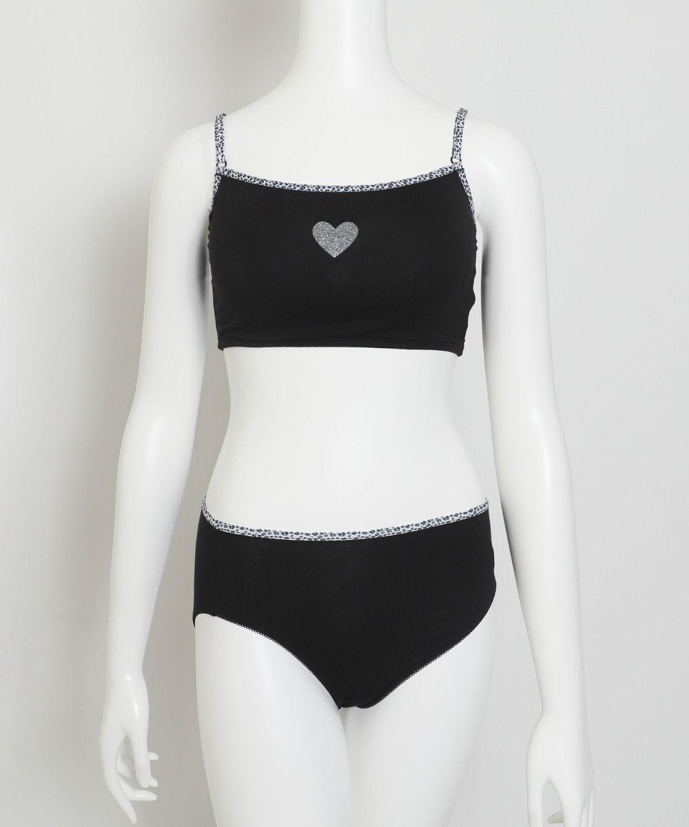 WEGO 【ブラトップ＆ショーツセット】Liliane　Ciel　レオパードハート 