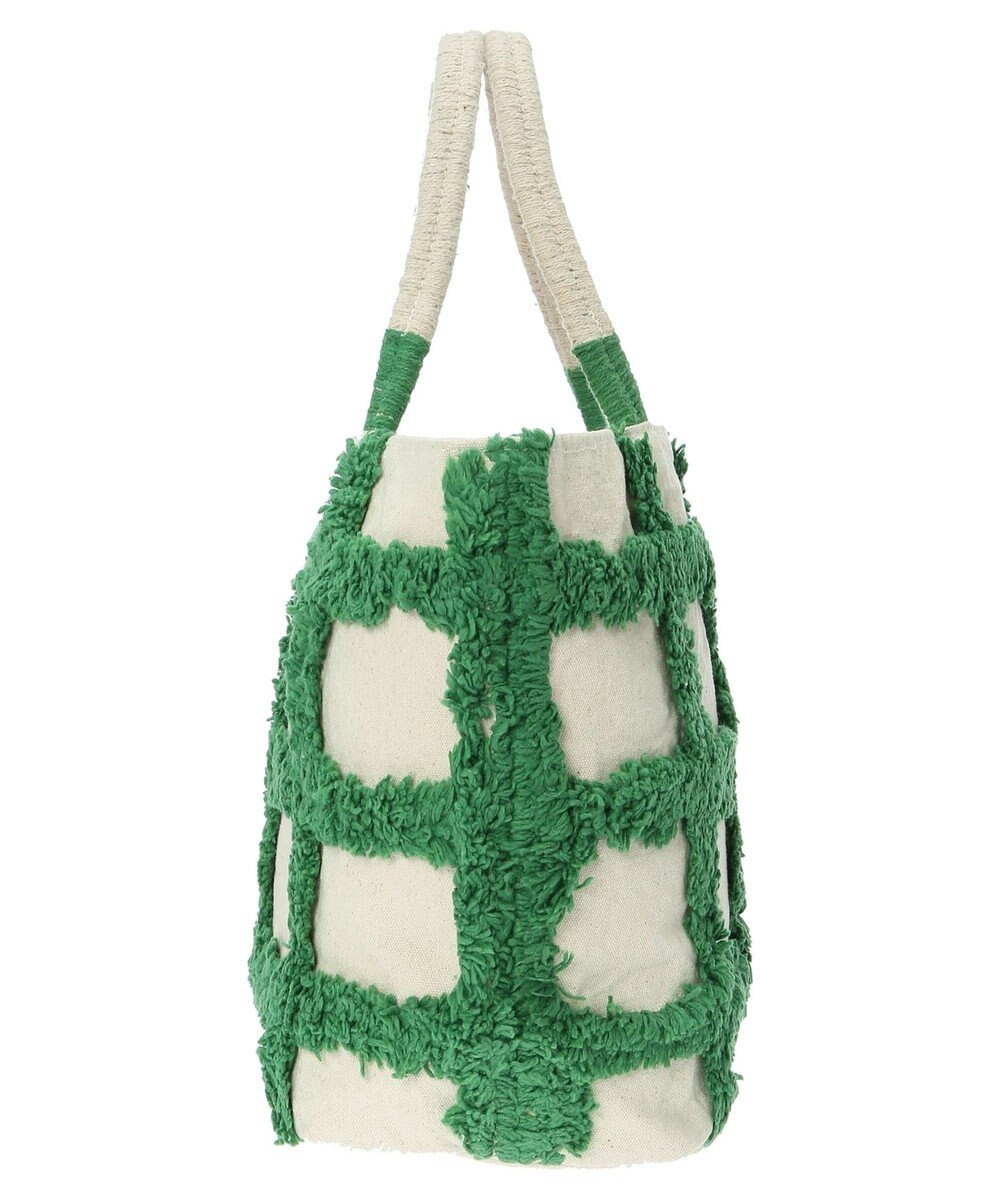 Green Parks ・タフトチェックトートバッグ 