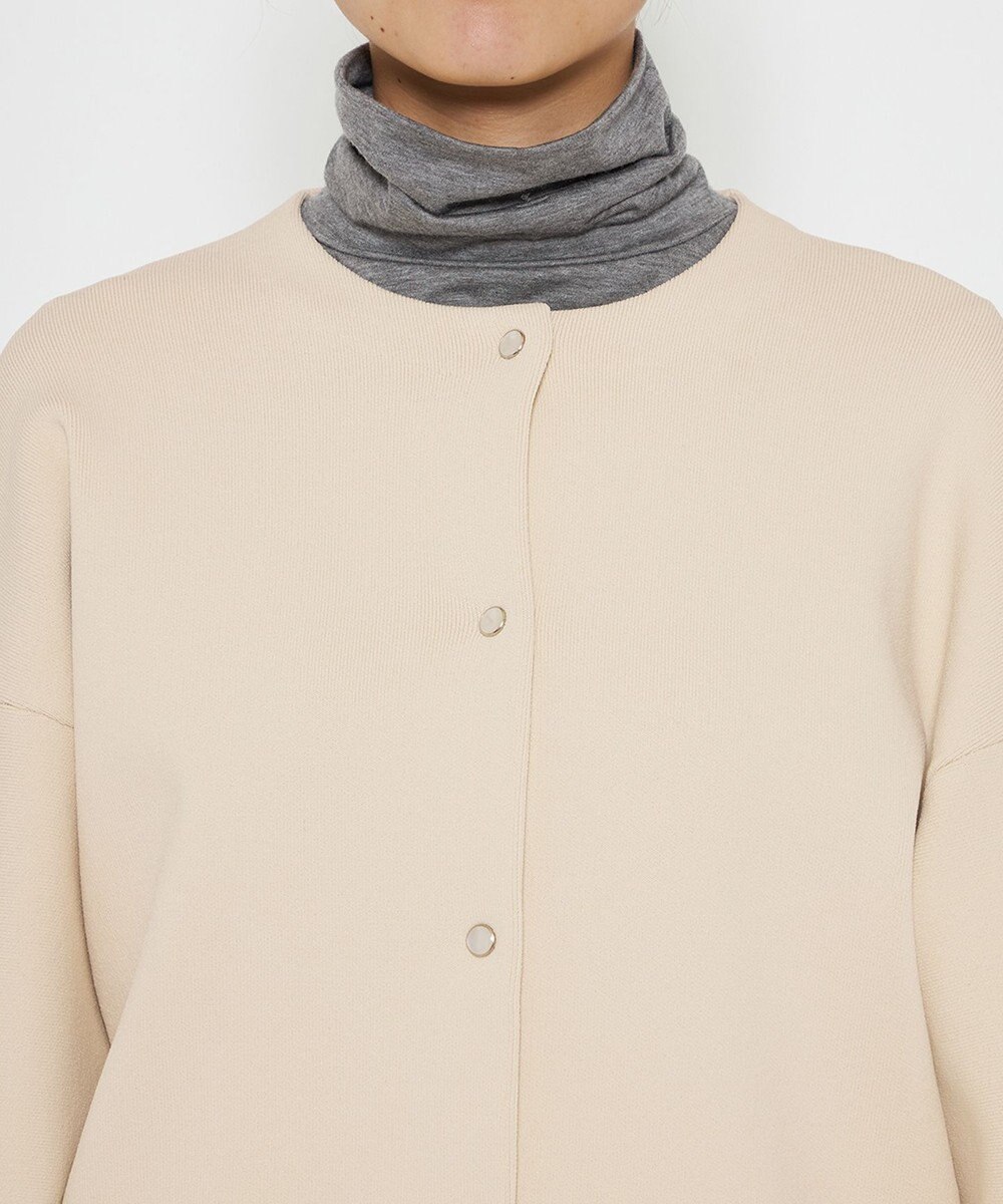 uncrave 【洗える】スムースニット カーディガン（uncrave WHITE） 