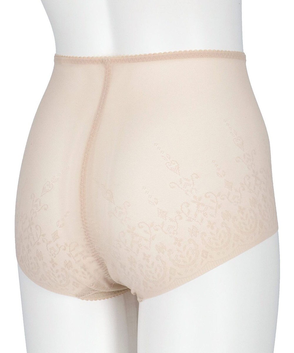 WACOAL ショーツ 補整ショーツ おなかとヒップをサポート ぴったりフィット ムレにくい(本体) はきこみ丈ふかめ レディース PPG110 /ワコール 