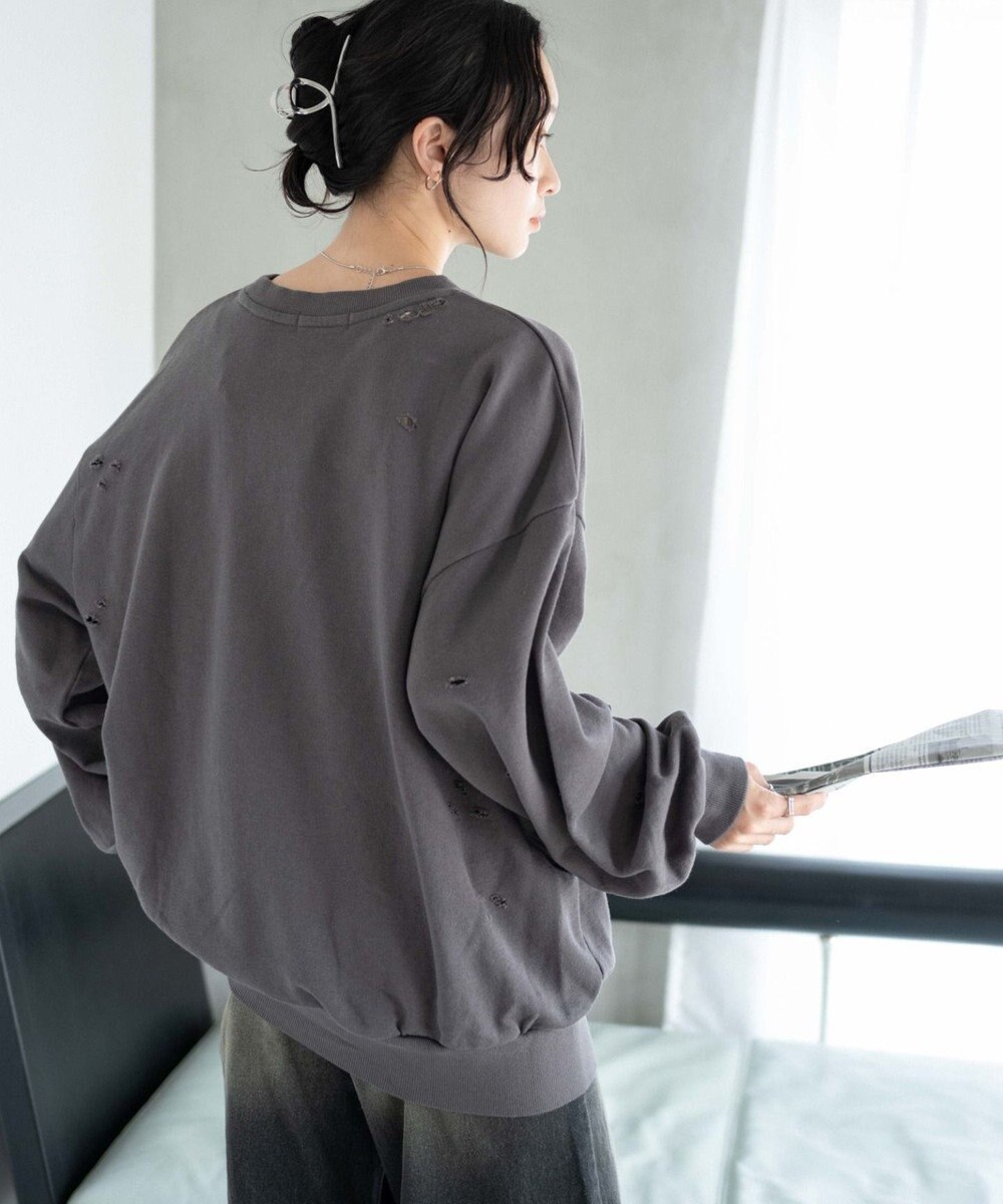 WEGO ダメージスウェット 