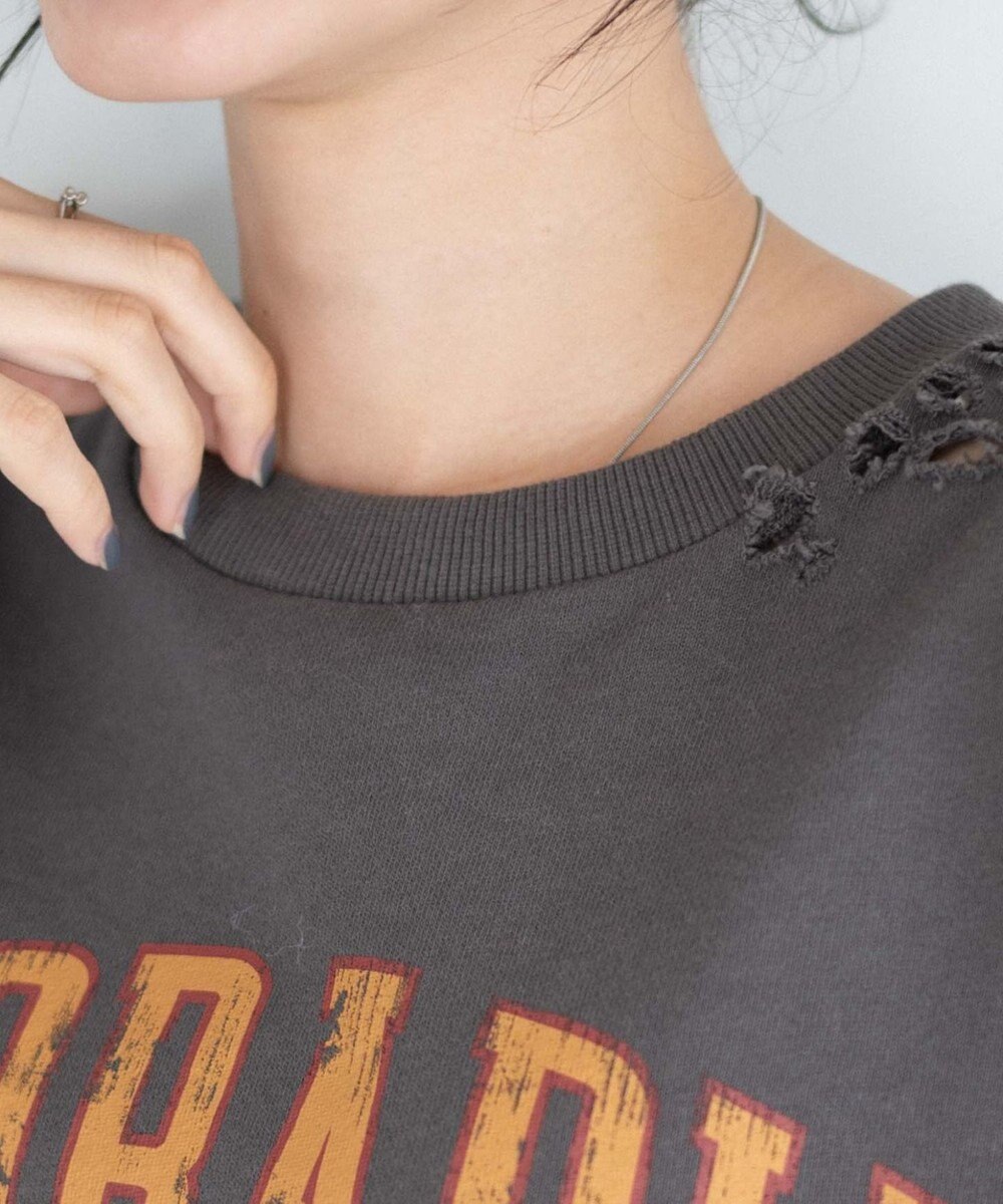 WEGO ダメージスウェット 