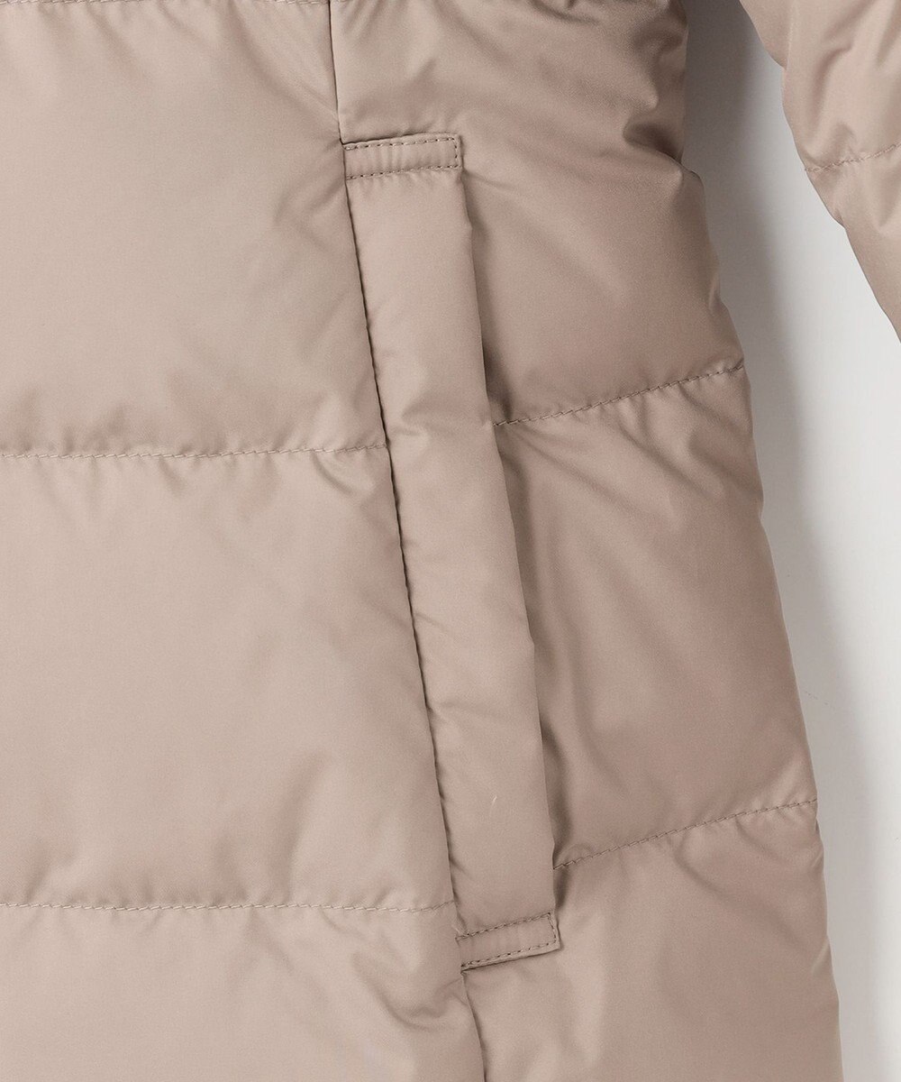 ANY 【洗濯機可/フード取り外し可能/撥水】楽映えリッチロング丈ダウン 