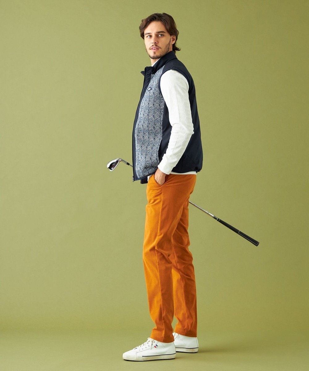 23区GOLF 【MEN】コーデュロイ カラー パンツ 