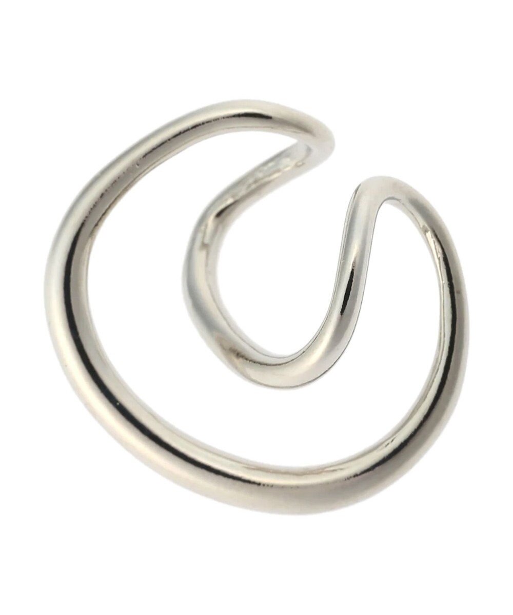 AMERICAN HOLIC ダブルカーブ×パールセットイヤカフ 