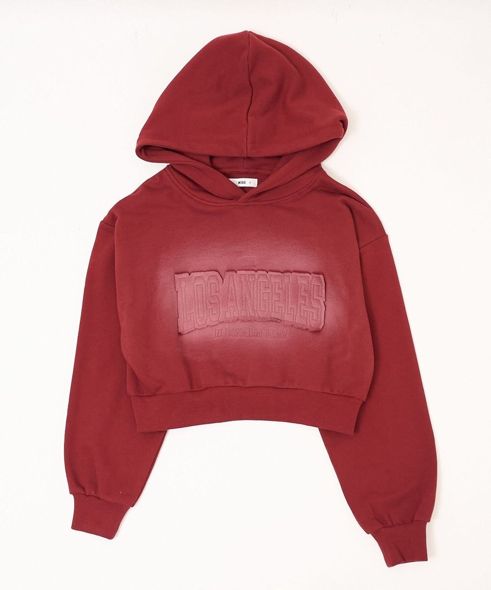 WEGO グラフィックショートパーカー 