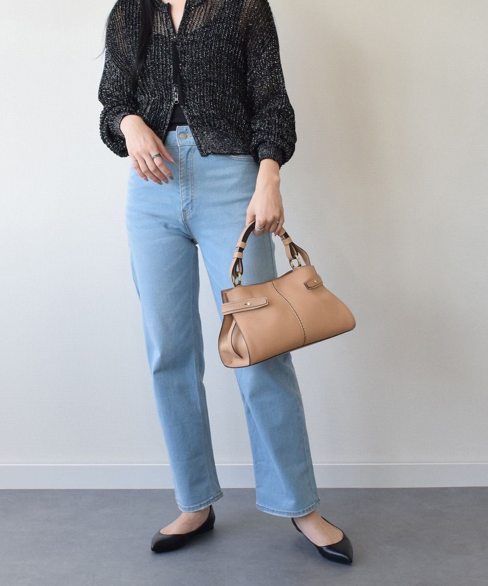 INTER-CHAUSSURES 【LORISTELLA】ベーシックレザーハンドバッグ 