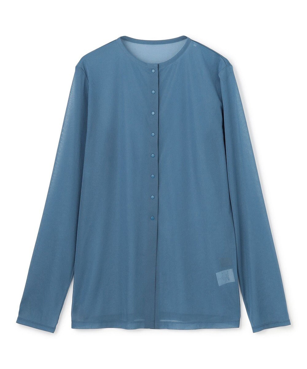 uncrave トリコットシフォン カーディガン 