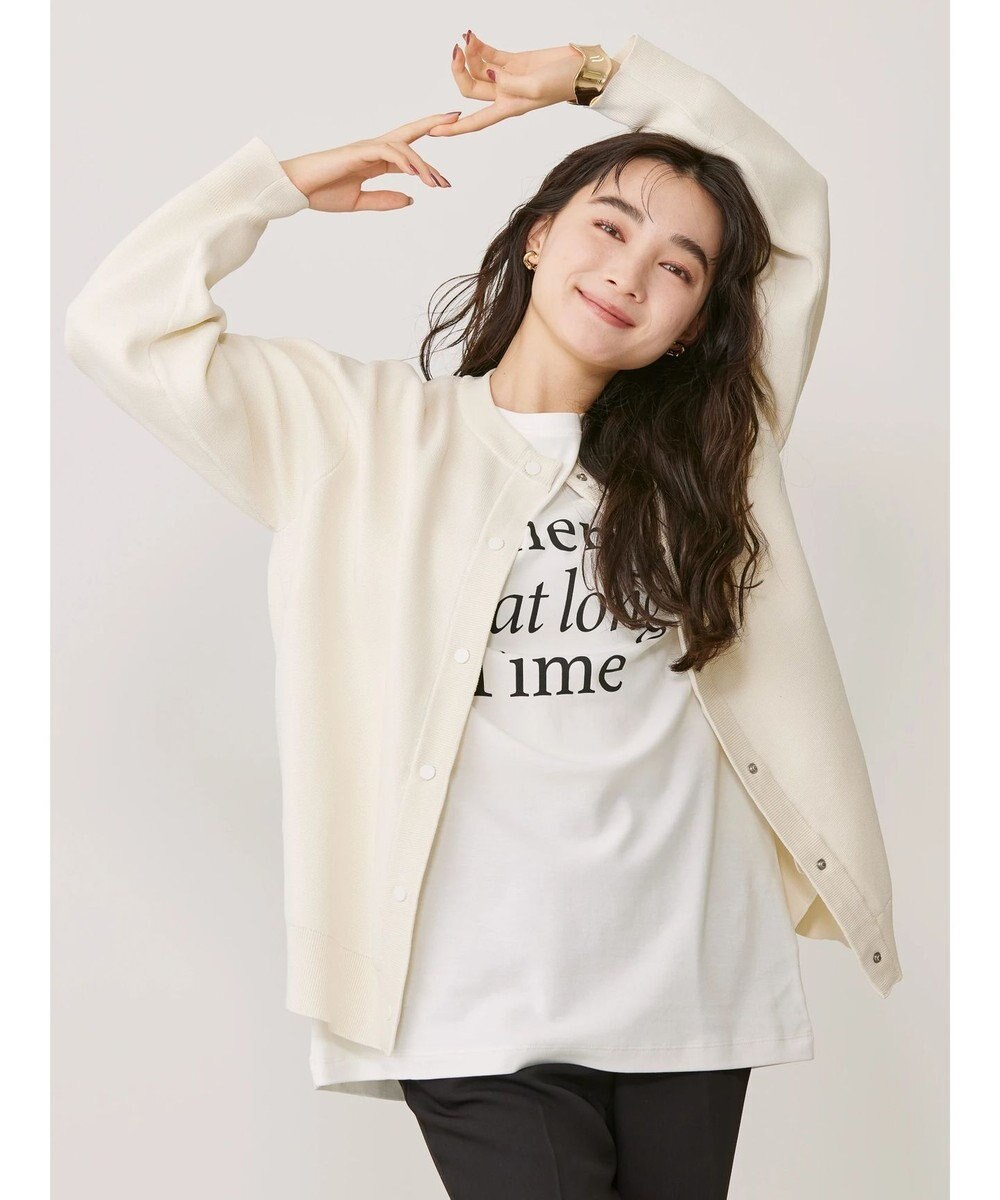 AMERICAN HOLIC エコカルットクルーネックカーディガン 