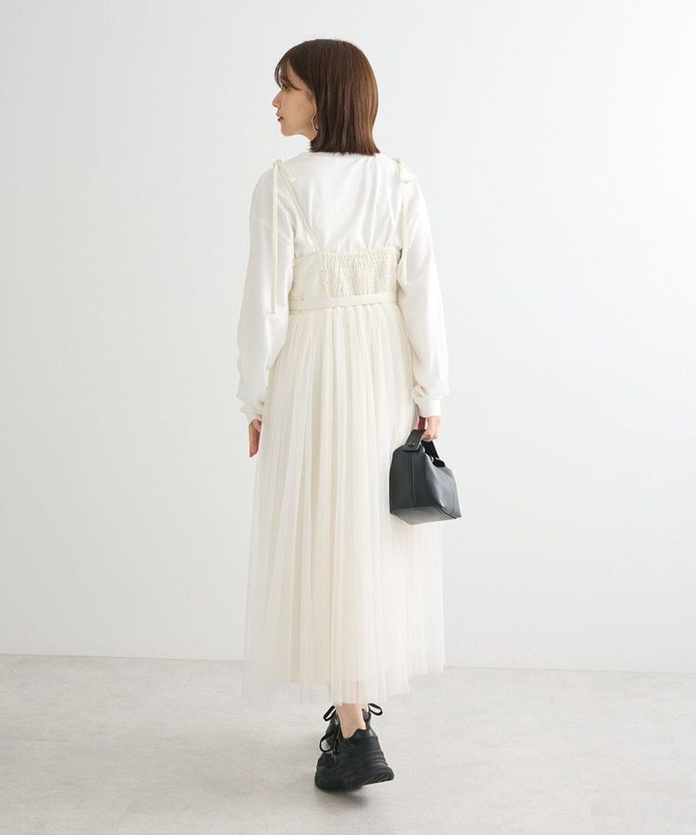 Green Parks ・ＥＬＥＮＣＡＲＥ　ＤＵＥ　チュールドッキングワンピ 