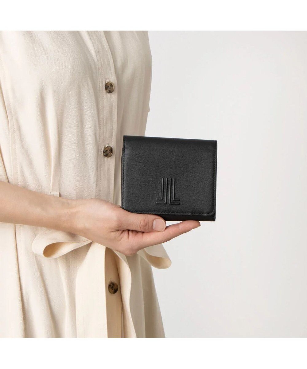 LANVIN en Bleu イエナ 二つ折り中ボックス財布 