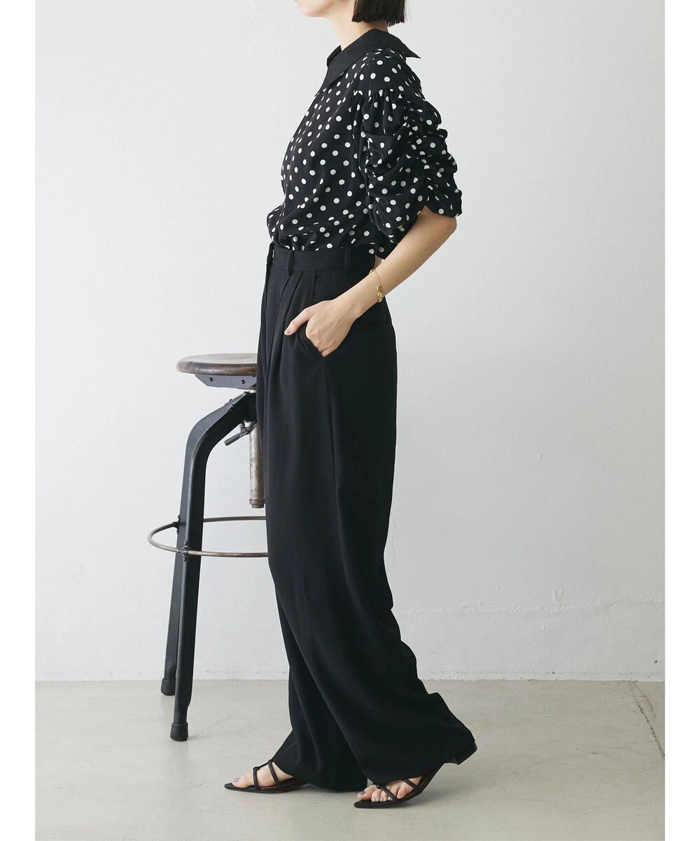 Green Parks AnriettMusee ギャザースリーブブラウス 