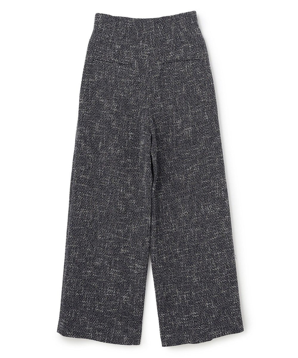 BEIGE， TRIPHANE / ハイウエストツイードタックパンツ 