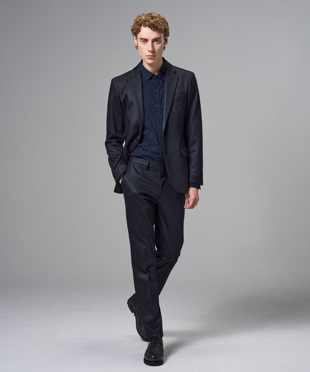 JOSEPH HOMME 新素材【セットアップ対応 / ストレッチ】スロープドビージャージー　テーパードパンツ / CITY EASY 