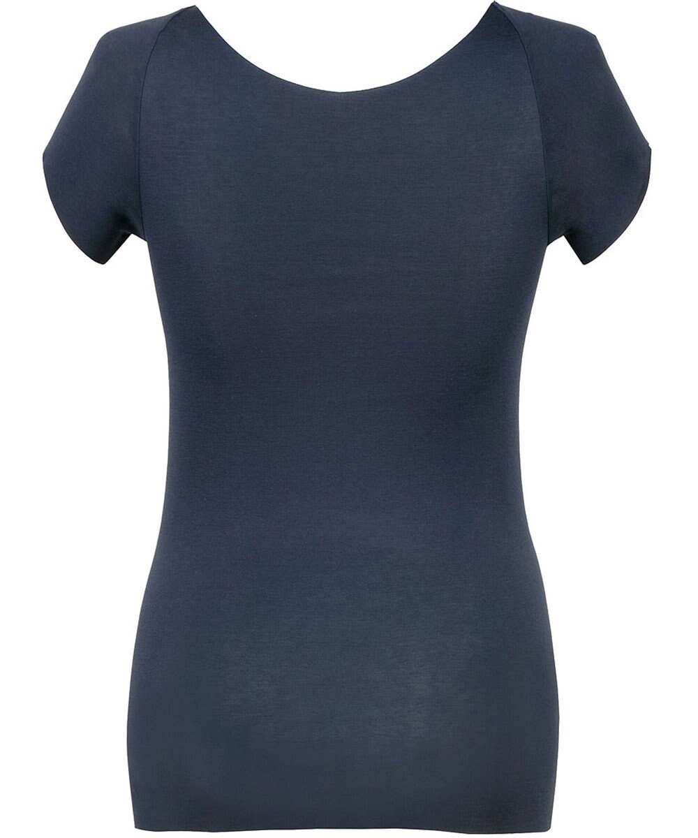 Wing インナー 【綿の贅沢オーガニック フラットタイプ】 オーガニックコットン混素材 ひびきにくくさらっと薄くて軽い ２分袖 EL1248 ウイング／ワコール 