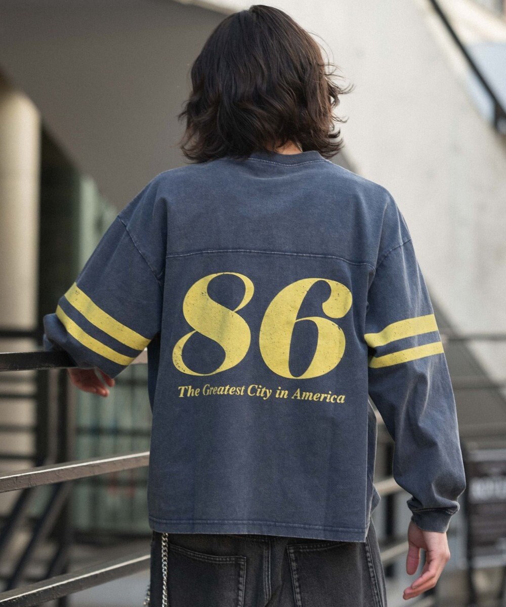 WEGO 【ユニセックス着用ITEM】ナンバリングT（長袖） 