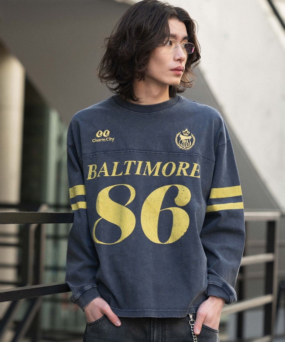 WEGO 【ユニセックス着用ITEM】ナンバリングT（長袖） 