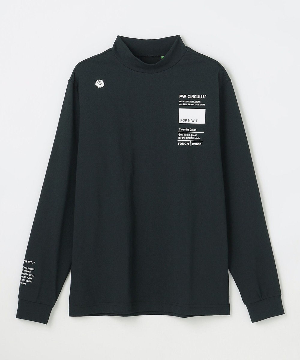 PW CIRCULUS 【MEN】ベーシックロングスリーブモックネック ゴルフ 