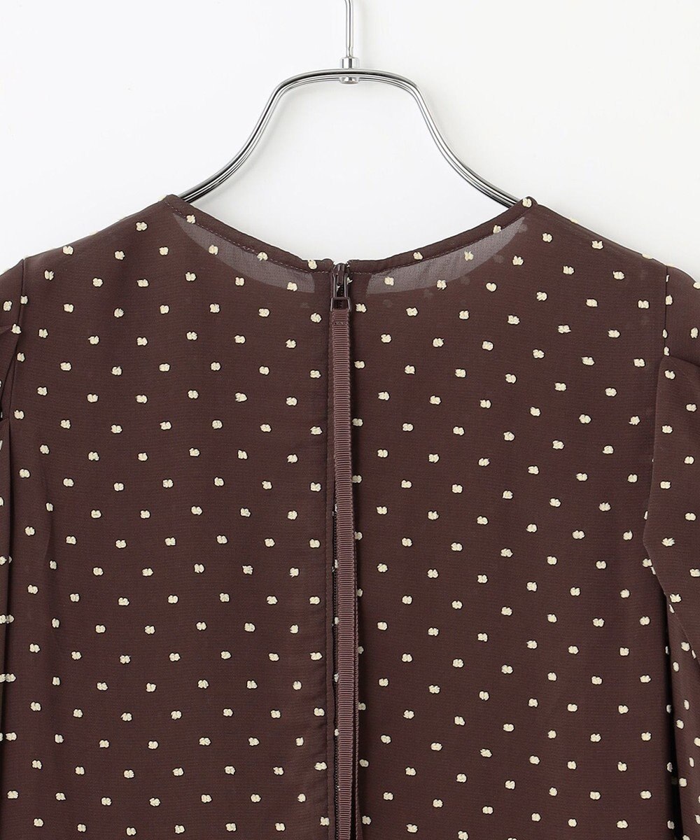 #Newans シアーパフスリーブブラウス 