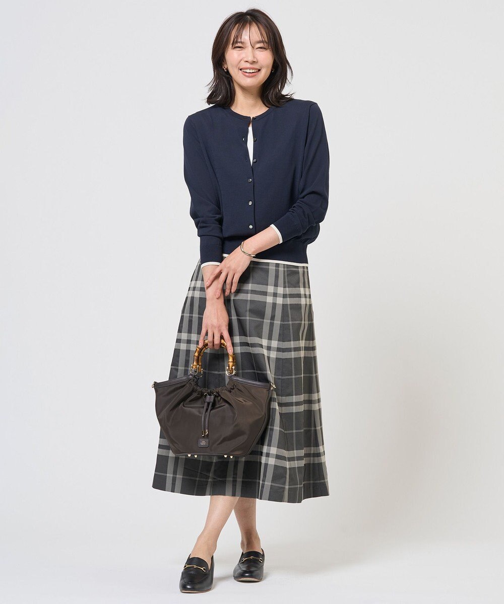 J.PRESS LADIES S 針抜きフライス ノースリーブ カットソー 