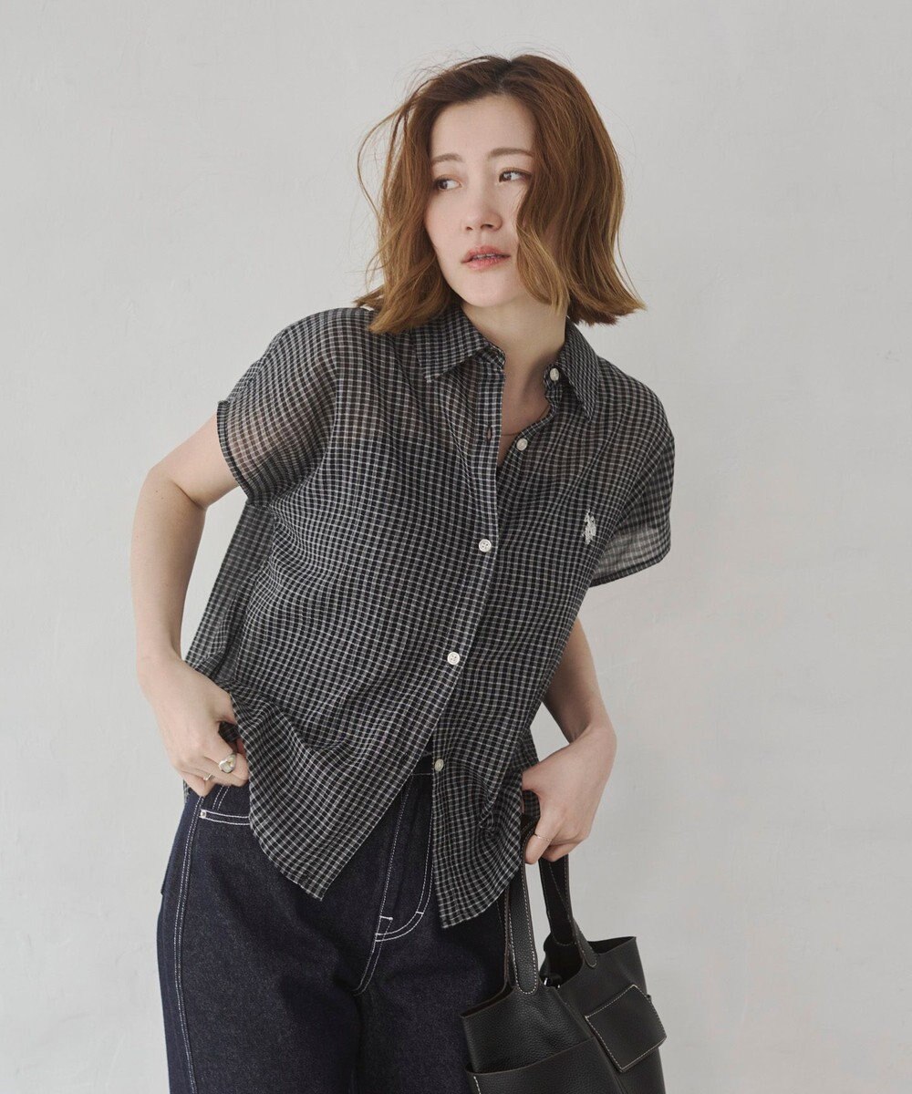 WEGO U.S. POLO ASSN.別注 フレンチスリーブシャツ 