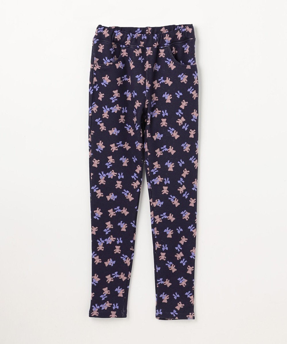 ANY KIDS 7days 裏シャギー 総柄ガーリーパンツ 