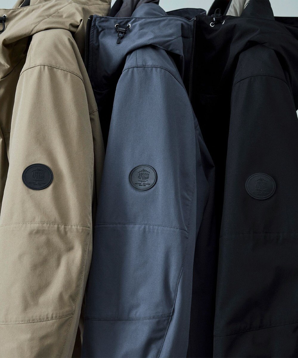 J.PRESS MEN 3シーズン着られる贅沢【3WAY SYSTEM / 撥水 / ストレッチ】マウンテンパーカー / ダウンライナーデタッチャブル 