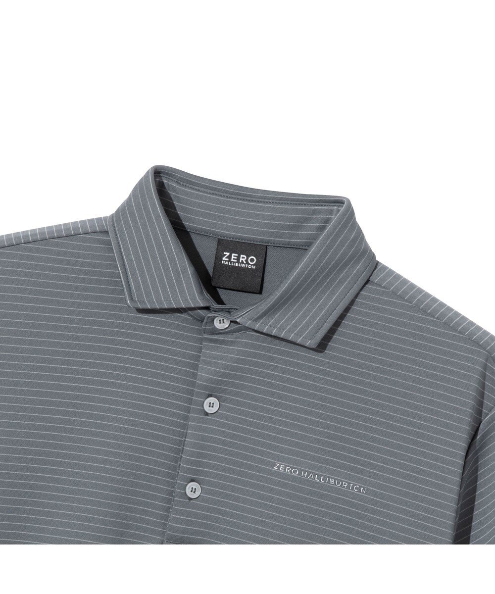 ZERO HALLIBURTON ボーダーポロシャツ ZHG-M6S5a 85189 