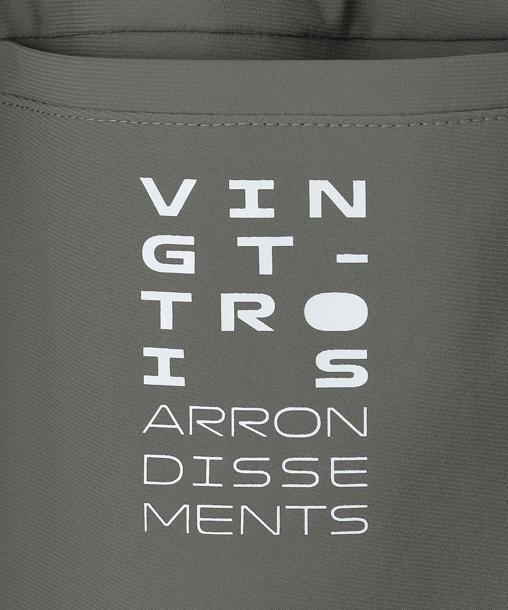 23区GOLF 【WOMEN】【接触冷感/UVケア/ストレッチ】タック テーパードパンツ 