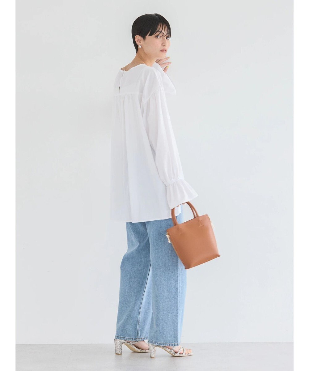 AMERICAN HOLIC 接触冷感キャンディースリーブサイドスリットブラウス 