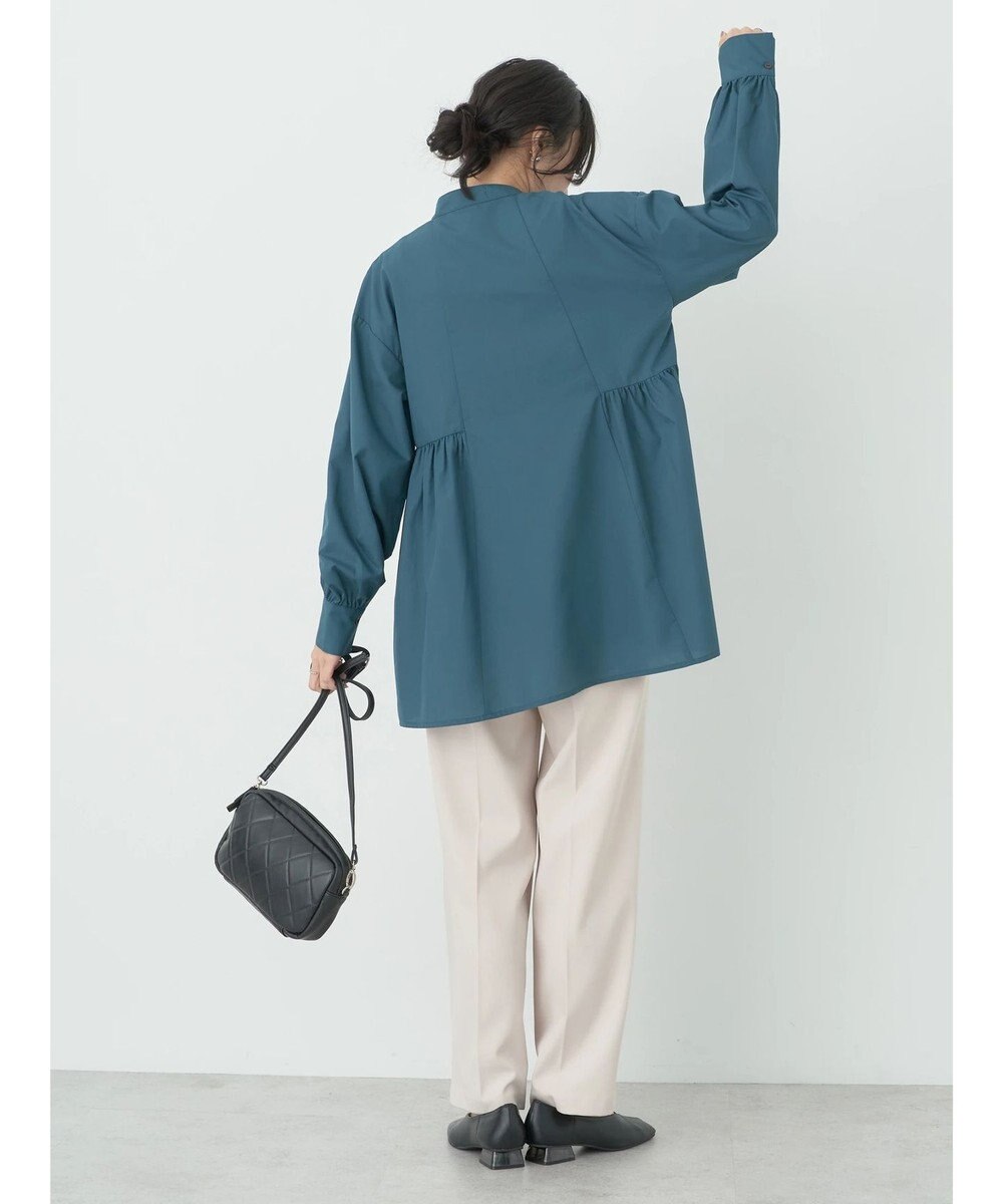 earth music&ecology サイドティアードチュニック 