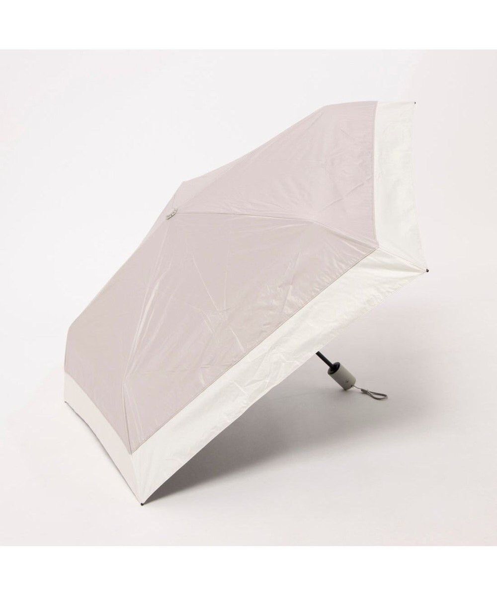 UNBILLION カシュネ cachenez / PU軽量バイカラー自動開閉3段折りたたみ傘 