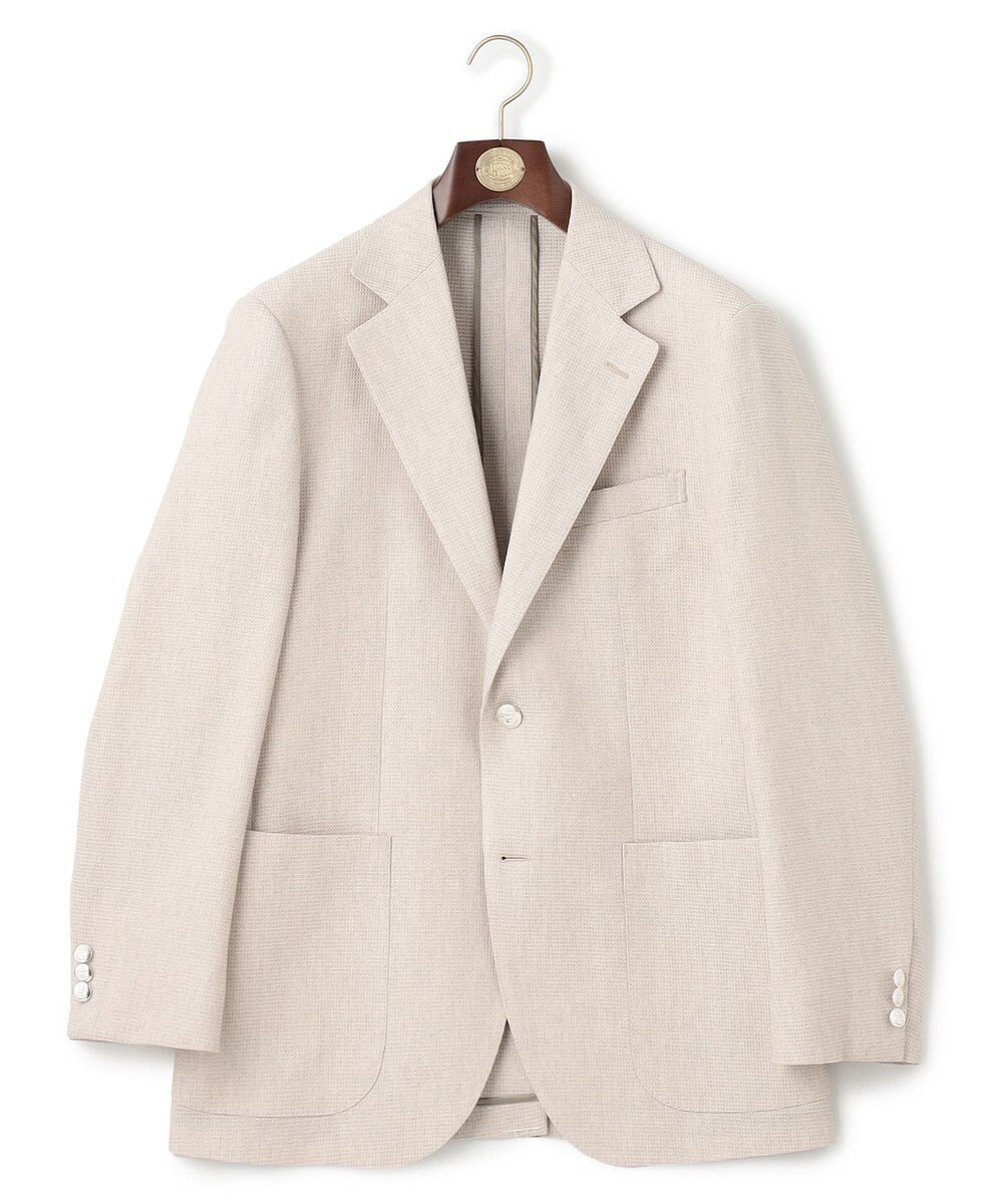 J.PRESS MEN 【WEB・一部店舗限定】リネンコットンワッフル ジャケット 