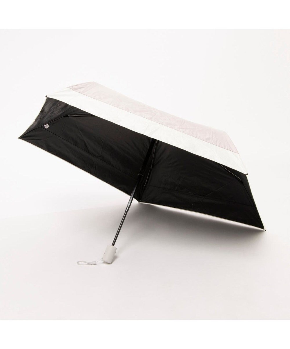 UNBILLION カシュネ cachenez / PU軽量バイカラー自動開閉3段折りたたみ傘 