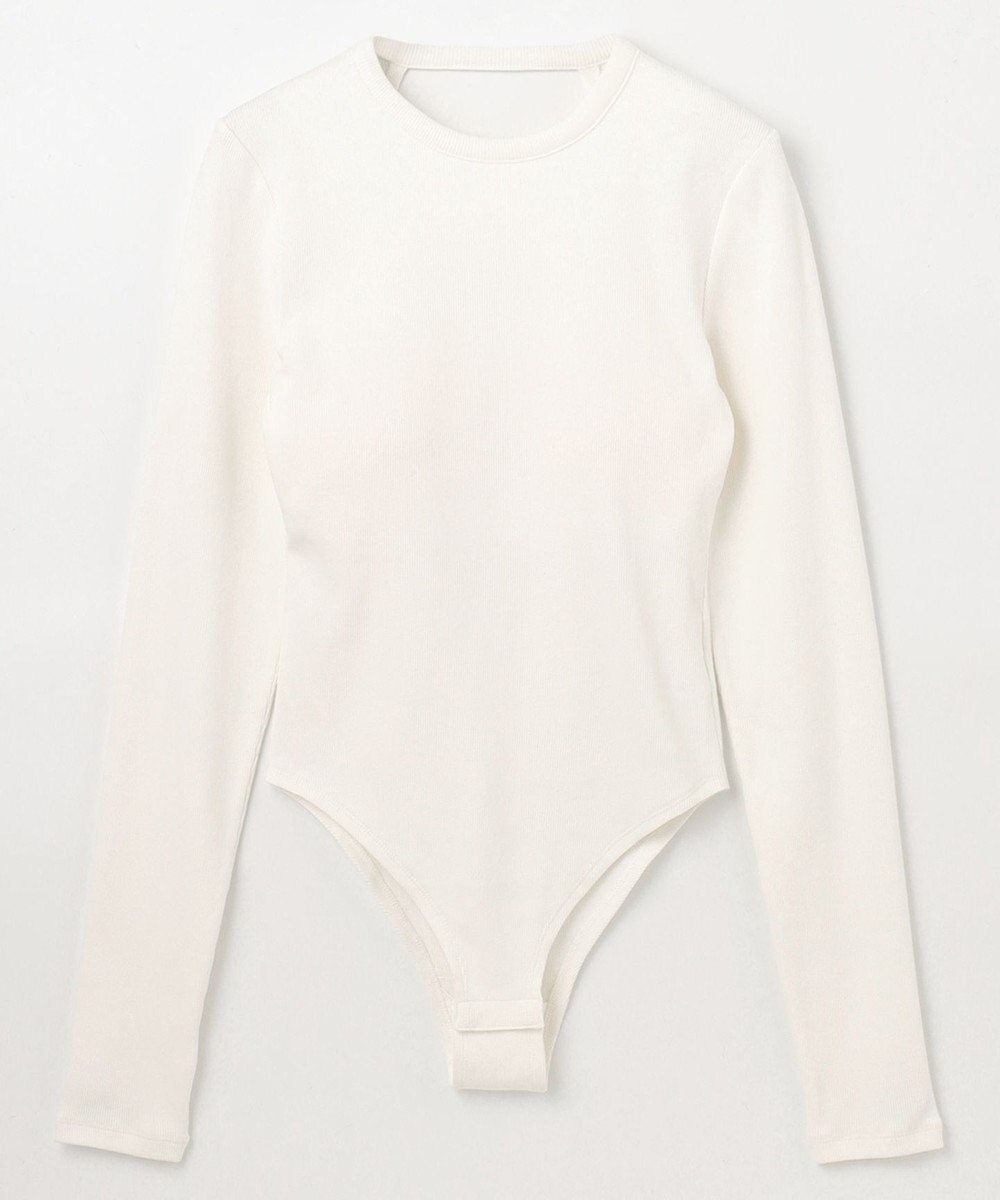 NAVE 【Nave・洗える/ストレッチ素材】ボディスーツ ロングスリーブ 