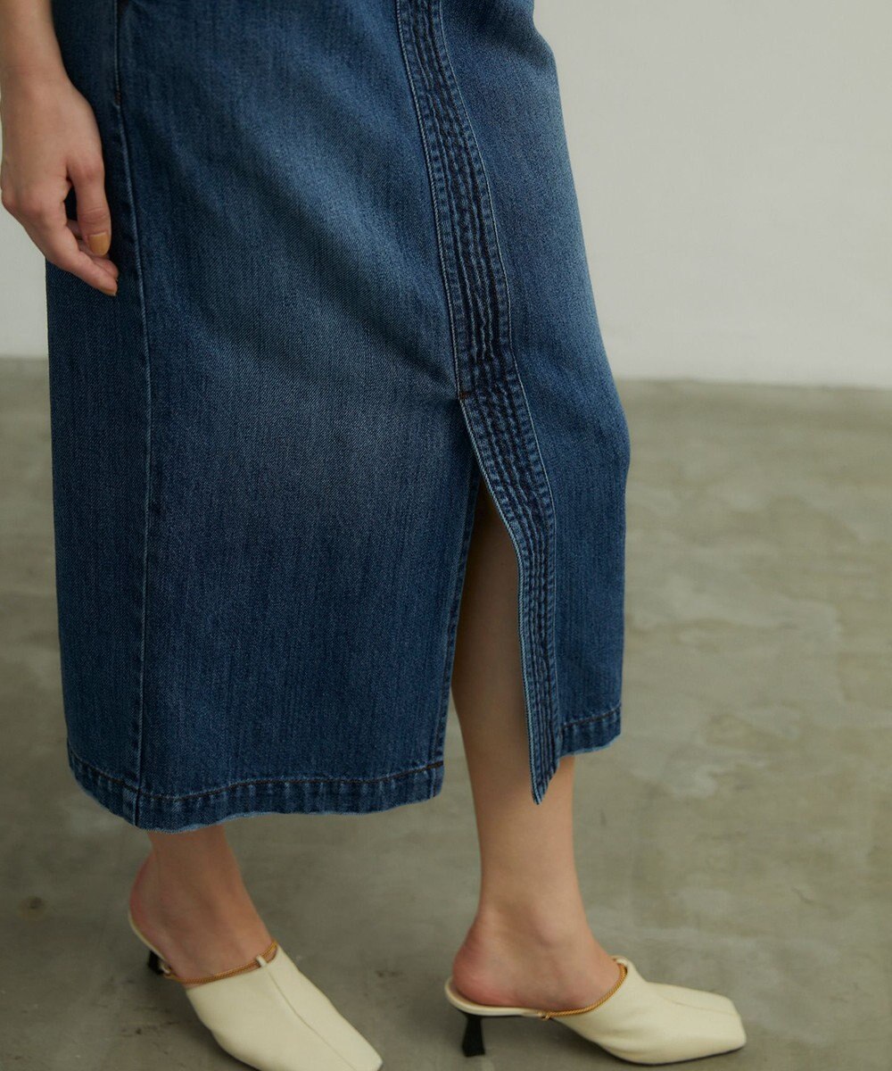 BEIGE， 【洗える】VICTOR / デニムスカート 