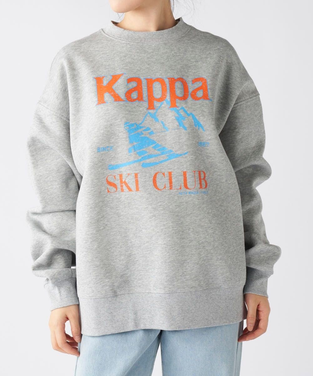 OP／FILA 【Kappa】スキークラブデザイン ユニセックススウェット 