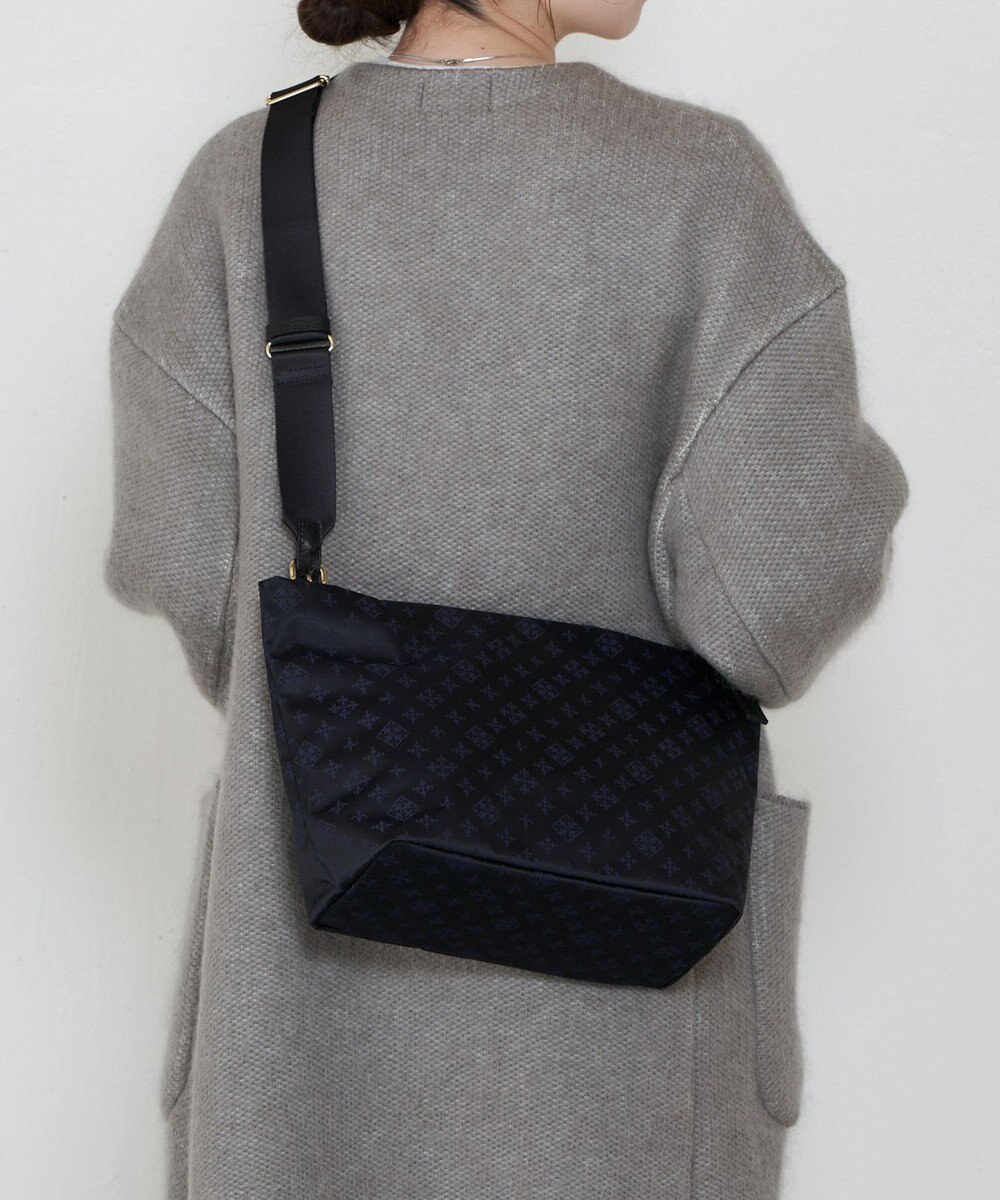 russet ナイロンジャガード2WAYワンハンドルトートバッグ(SF-268) 