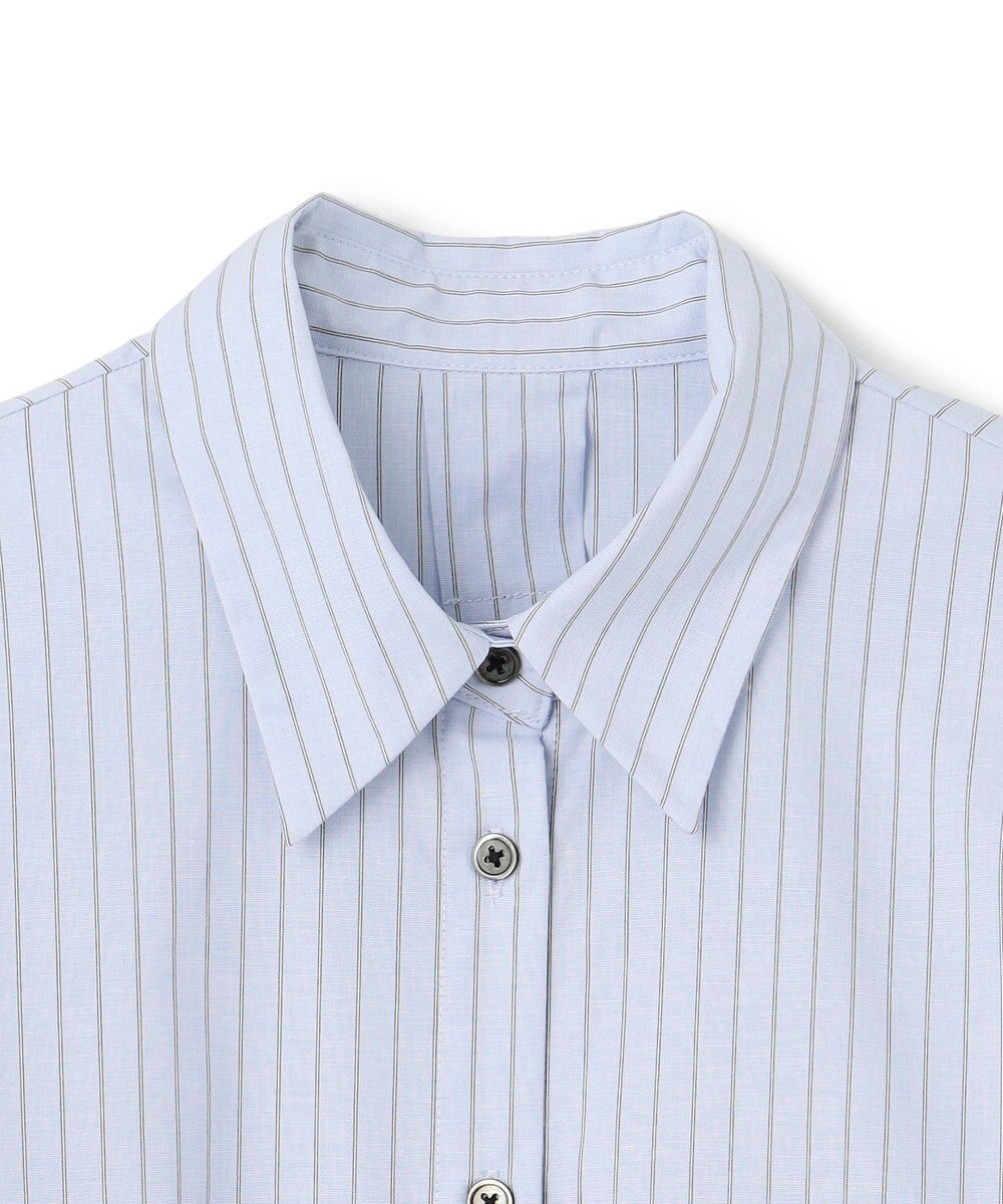 UNFILO L ボリュームスリーブ クロップドシャツ 