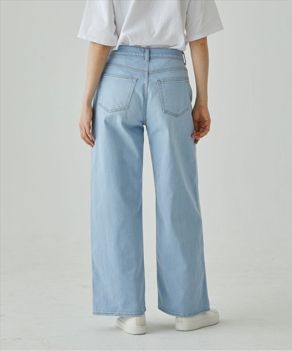 caqu 80's slim baggy バギーフィットワイドデニム 