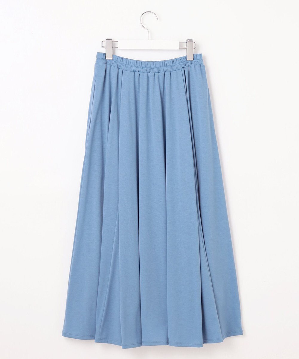 J.PRESS LADIES L 【洗える】ジャージー フレアー スカート 