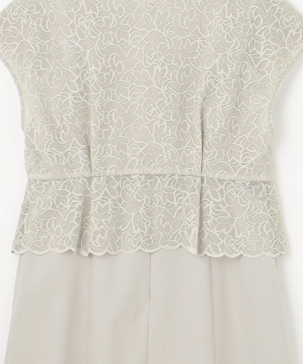 自由区 【カタログ掲載・洗える】レースブラウスコンビ ワンピース 