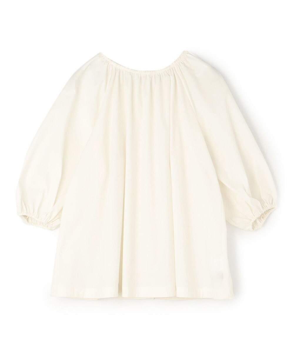 UNFILO FINE MOVE 2WAYギャザーブラウス 